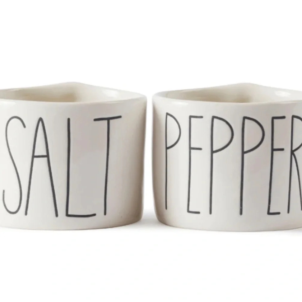 New Rae Dunn - Salt & Pepper Cellars - Picture 1 of 4